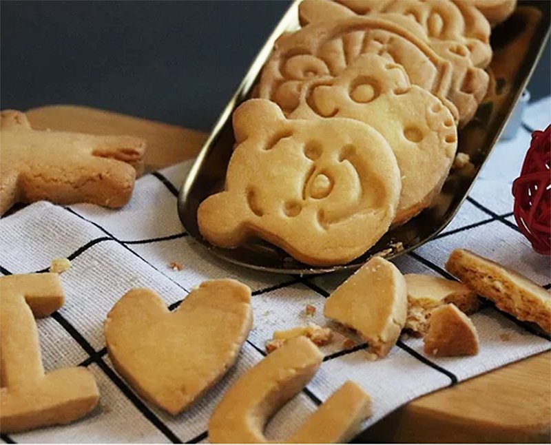 Butter Biscuits│Hands-on at home material pack・About 20 slices・Ovo-Lacto-Vegetarian - อาหาร/วัตถุดิบ - อาหารสด 