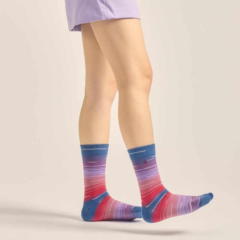 Sunset Cotton Tube Socks∣High Quality Combed Cotton∣Original Socks∣Unisex - Socks - Cotton & Hemp 