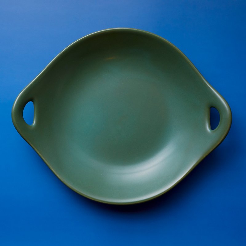 SOWACA丸浦陶器園両耳多目的陶器皿（日本製） - 皿・プレート - 陶器 多色