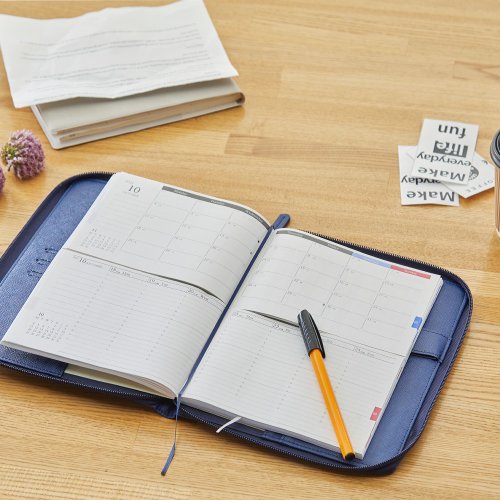 Notebook Separate Diary Starting January 2024 A5 B6 [Weekly Monthly