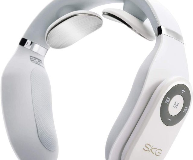 SKG4098E暖房機能付きホワイトスマートネックマッサージャー
