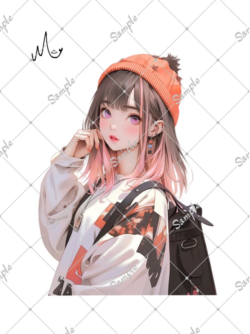 オリジナルステッカー - 貼紙 - 紙 