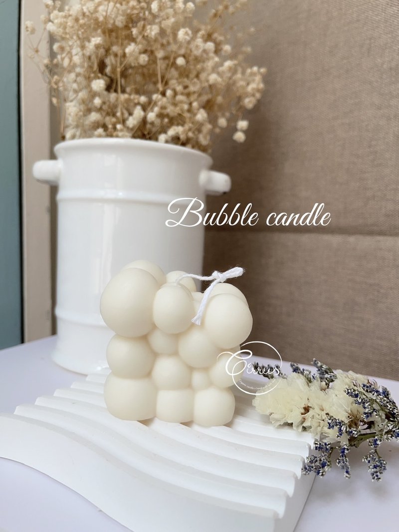 Bubble shaped scented candles scented candles for home decoration soy wax candles scented candles gifts - Candles & Candle Holders - Wax 