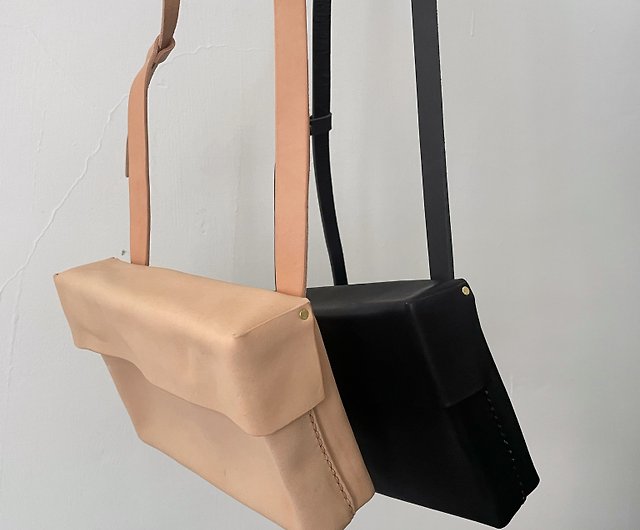 Small square bag black/ Brown - Shop BU Messenger Bags & Sling Bags -  Pinkoi