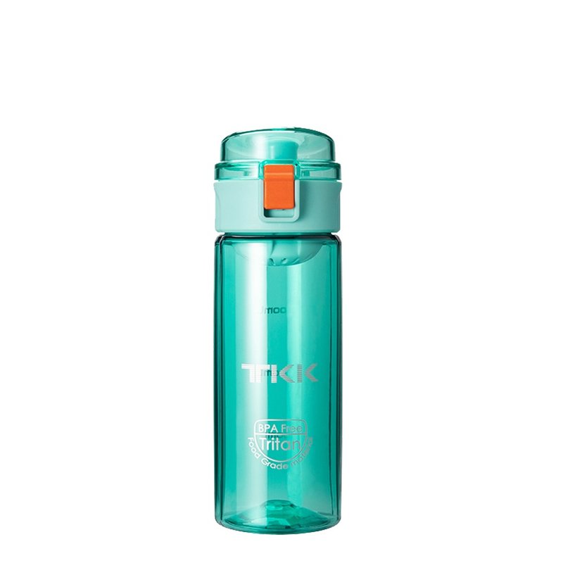 [TKK] Tritan Singer Series Portable Sports Bottle 450ML imported from the United States-Qinghai Blue - กระติกน้ำ - วัสดุอื่นๆ สีน้ำเงิน