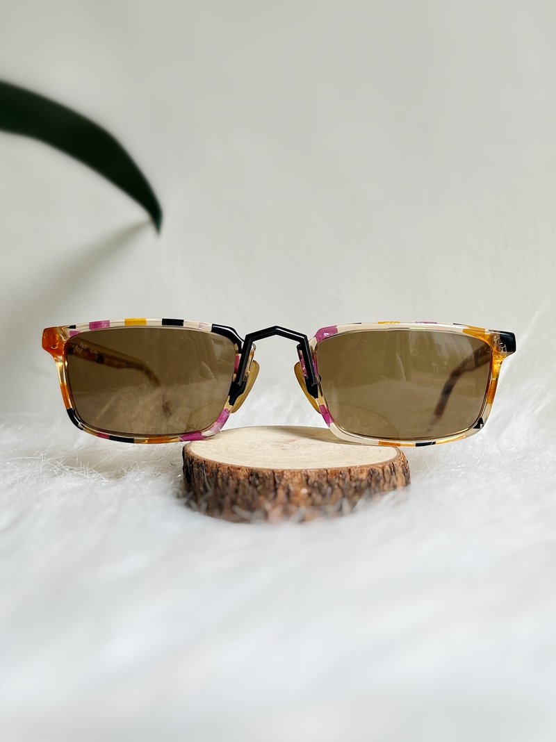 Robert Rüdger sunglasses frame antique glasses Austria/glasses Vintage - กรอบแว่นตา - โลหะ หลากหลายสี