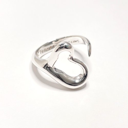 jp-brands 【日本直送 中古美品】10號 ティファニー TIFFANY&Co. リング・指輪 オープンハート エルサペレッティ