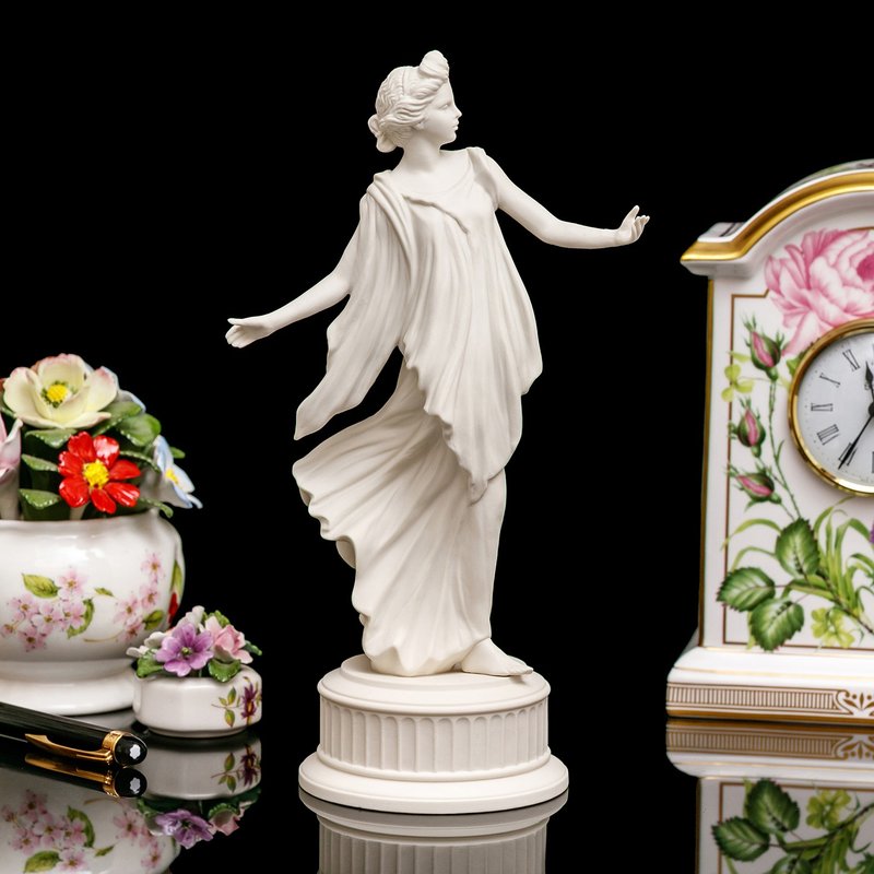 英國製Wedgwood盛世風華1995跳舞女神限量瓷偶雕像雕塑 Sixth - 擺飾/家飾品 - 瓷 