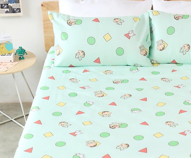 Crayon Shin-chan Pajamas 100% Tencel Double King Bed Pillowcase Set-Tencel  Lyocell Fiber