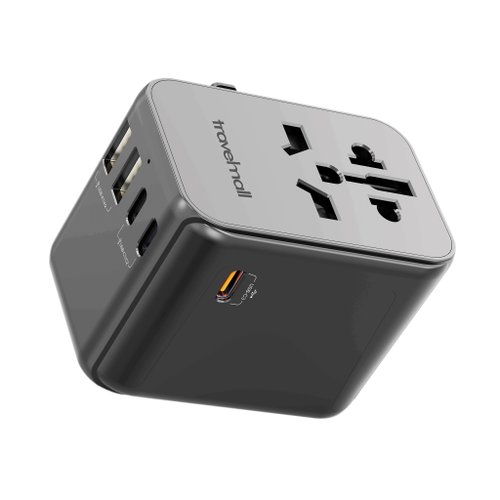 Travelmall Switzerland 瑞士Travelmall 65W PD全球高效能5個 USB介面旅行轉換插座