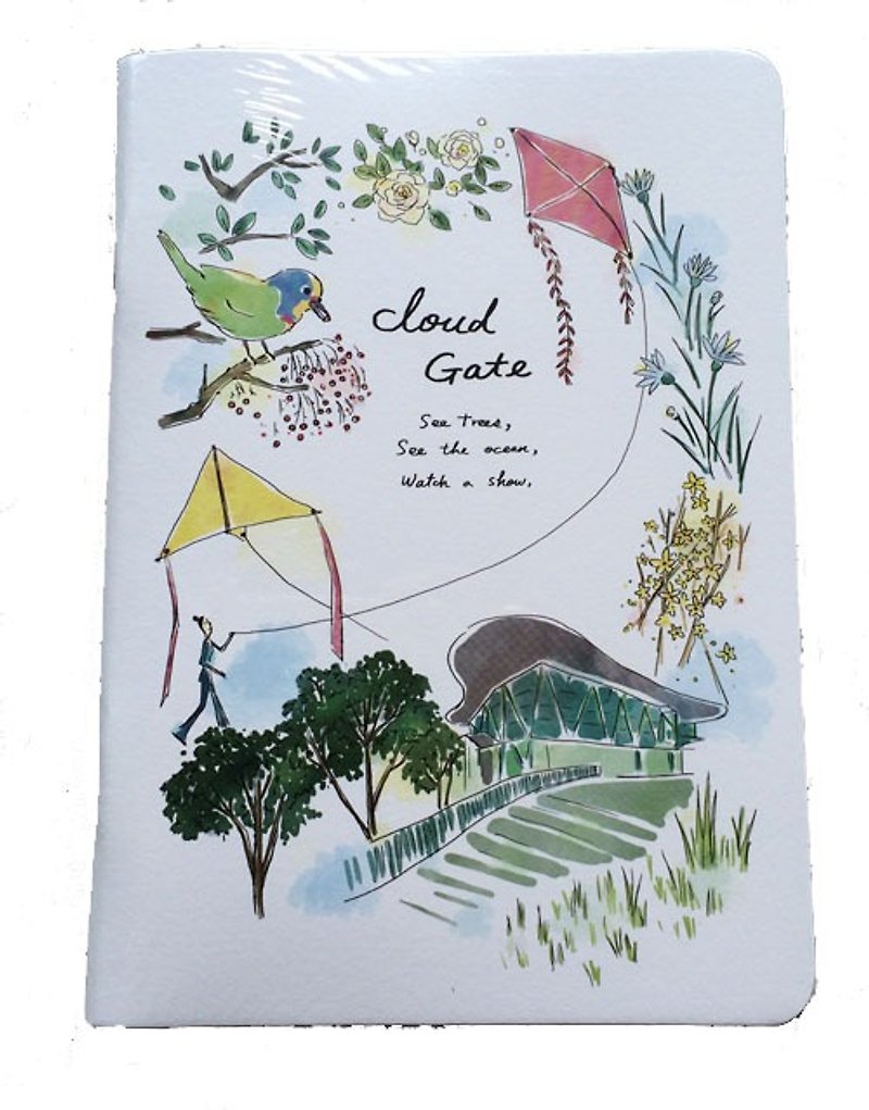[Cloud Gate Dance Collection Cultural and Creative Products] Cloud Gate X Dimanche Notebook [Theater / Spring] (ZCA01001) - Notebooks & Journals - Paper 