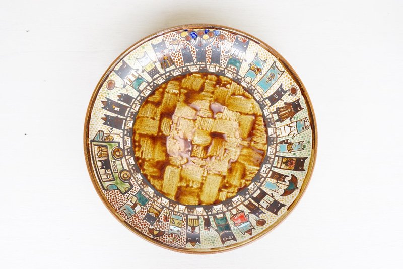 1 shaku plate - Pottery & Glasswork - Pottery 