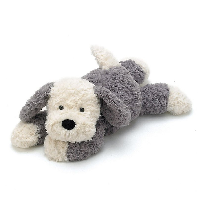 Polyester Stuffed Dolls & Figurines Gray - Jellycat Tumblie Sheep Dog