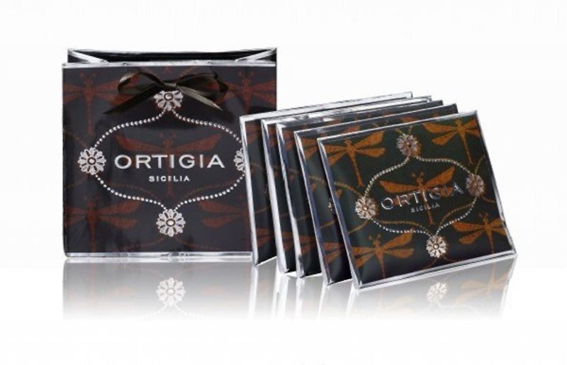 Ortigia warm amber sachet set 1 bag 5 sachets x 2 bags discount set - Fragrances - Paper 