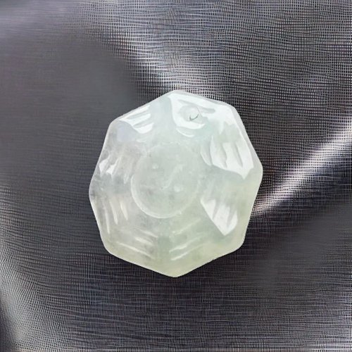 瓔珞珠寶盒 E.L.Jewelry Box 【乾坤太極】冰種翡翠八卦項鍊 | 天然緬甸翡翠A貨 | 送禮