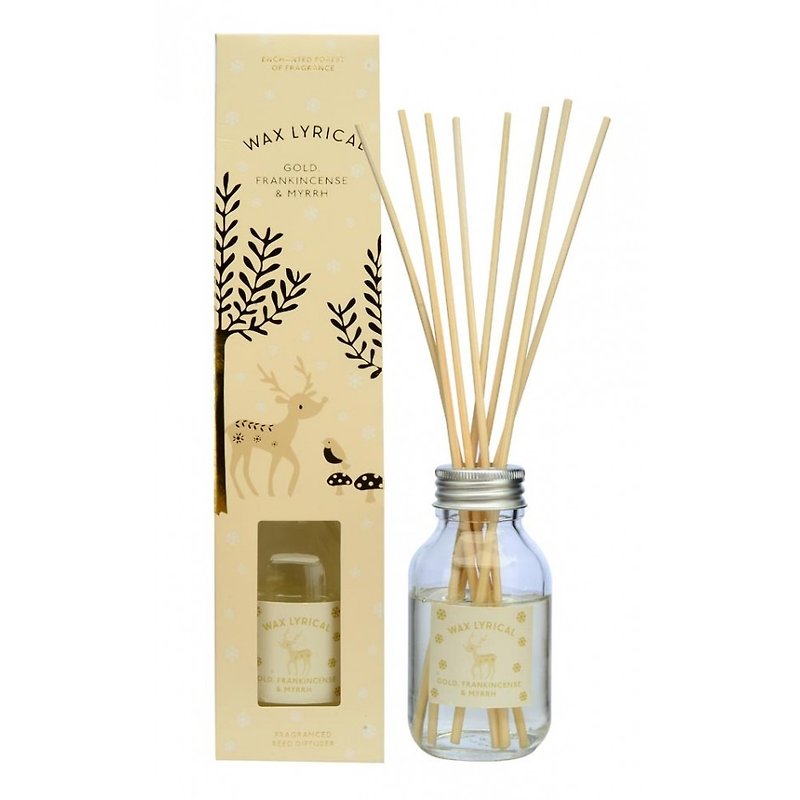[England] Wax Lyrical fragrance gold frankincense (Limited) - น้ำหอม - แก้ว สีทอง