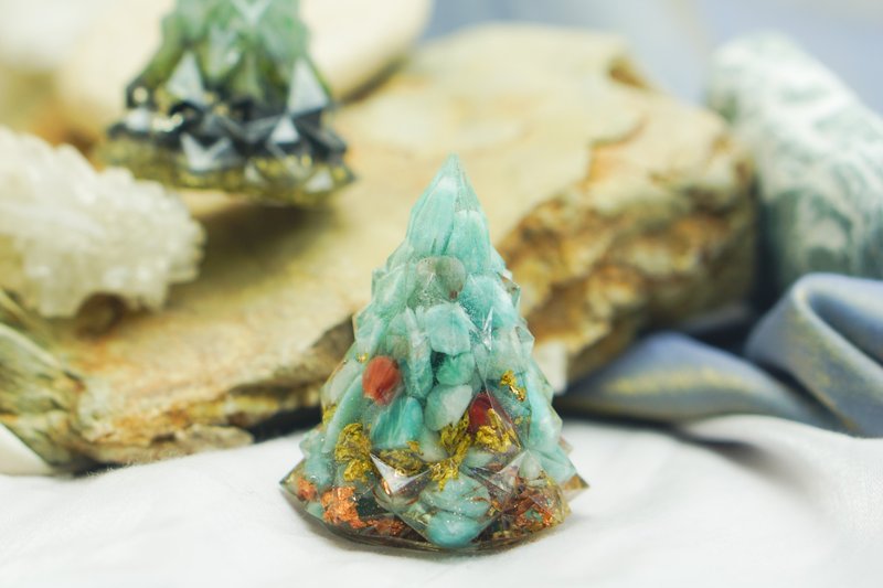 療癒系小樹－魔法水晶淨化奧根 - 擺飾/家飾品 - 樹脂 多色