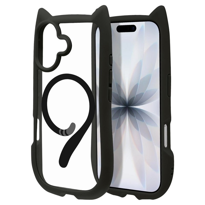 RASTABANANA MIMI iPHONE17 可愛貓耳雙料手機殼 MagSafe - 手機殼/手機套 - 矽膠 