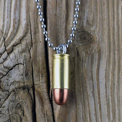 紳士洋行 The Gentry & Co. Bullet - .32 手槍子彈項鍊 / 男生女生金屬復古造型質感個性項鏈