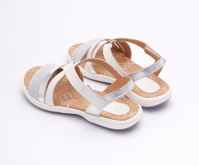 Women's three color stitching on sale sandals