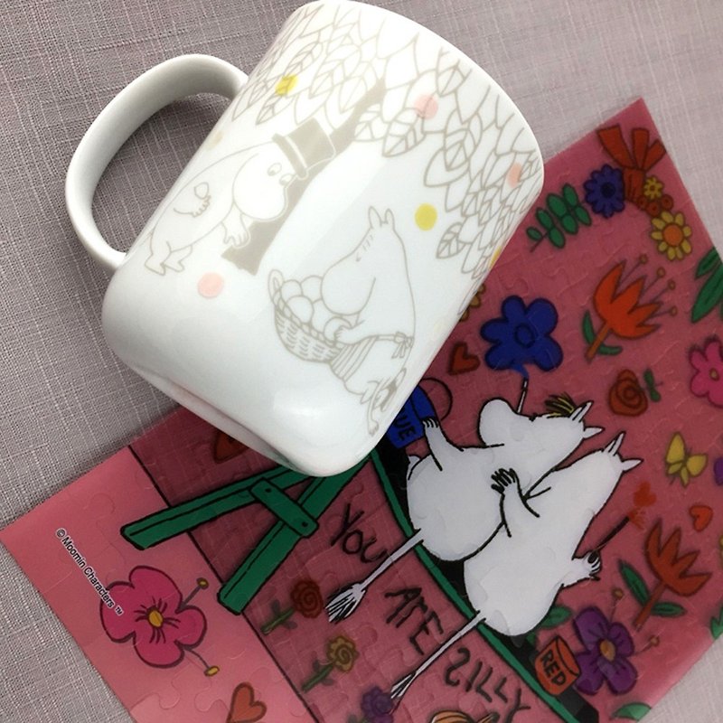 MOOMIN 噜噜米-memory series mug (glutinous rice) - Mugs - Pottery 