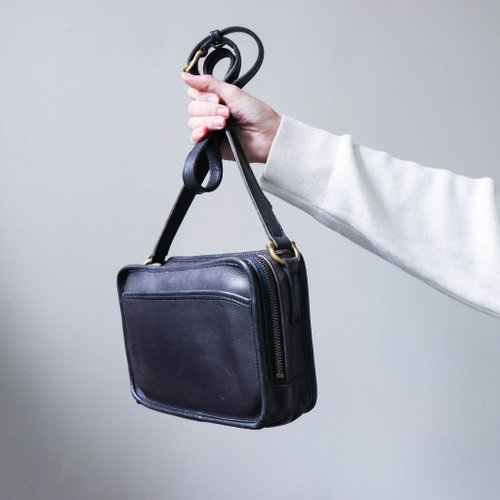 超レア✨ヴィンテージコーチ ヴァニティ ハンドバッグ ショルダー USA 美品・激レア OLD COACH Vintage 2way バニティバッグ ブラック