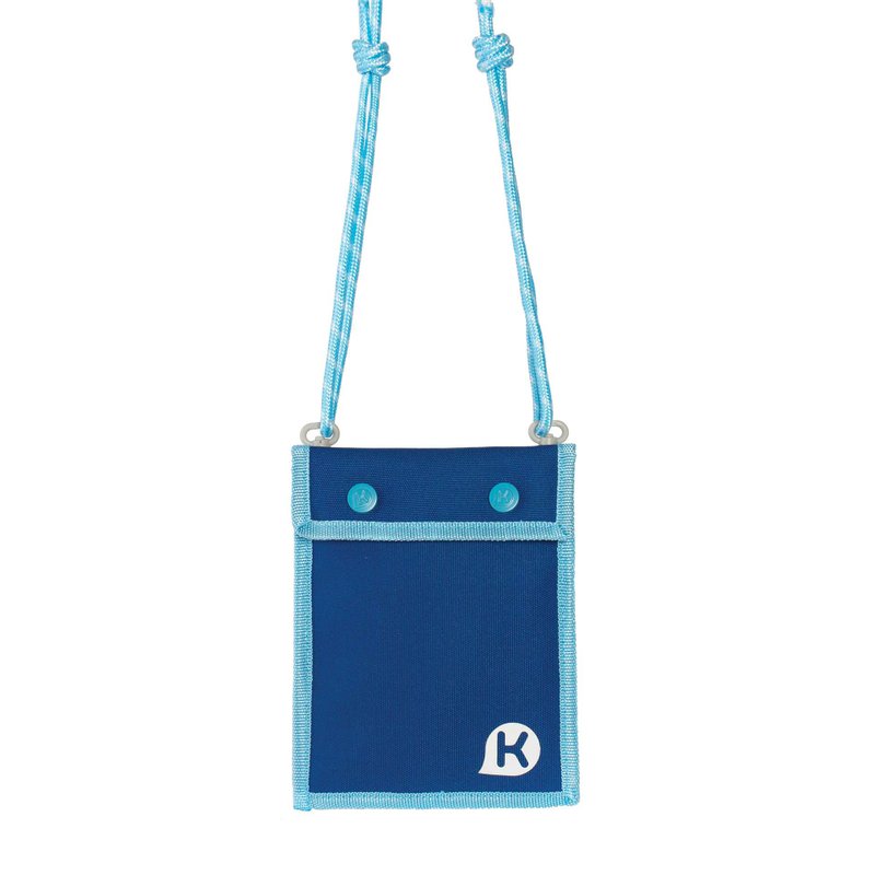 WEEKEND Series Pocket Bag - Blue - กระเป๋าแมสเซนเจอร์ - เส้นใยสังเคราะห์ สีน้ำเงิน