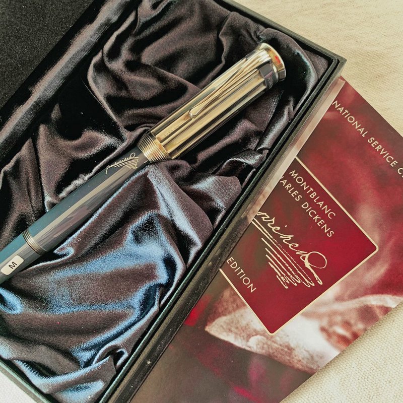 MONTBLANC 萬寶龍文學紀念限量筆款 2006年出品 / 狄更生 限量 - 鋼筆 - 樹脂 黑色