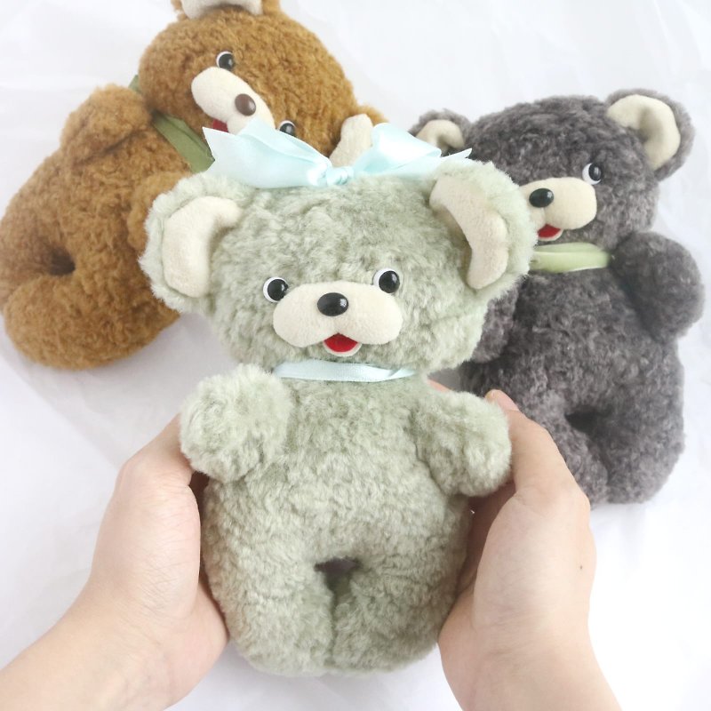 OK for newbies! Showa Bear Doll Workshop Handmade Dolls Hong Kong Couples Workshop - Knitting / Felted Wool / Cloth - Other Materials 