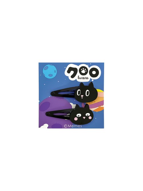 memes gift 2023文博會 | Kuroro QQ 珍珠髮夾組-經典+瞇瞇眼款