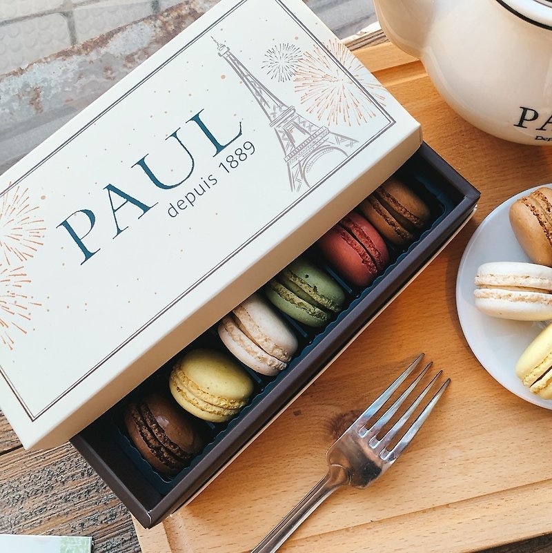 【PAUL】璀璨巴黎馬卡紅禮盒-12入 (含運費) - 蛋糕/甜點 - 新鮮食材 
