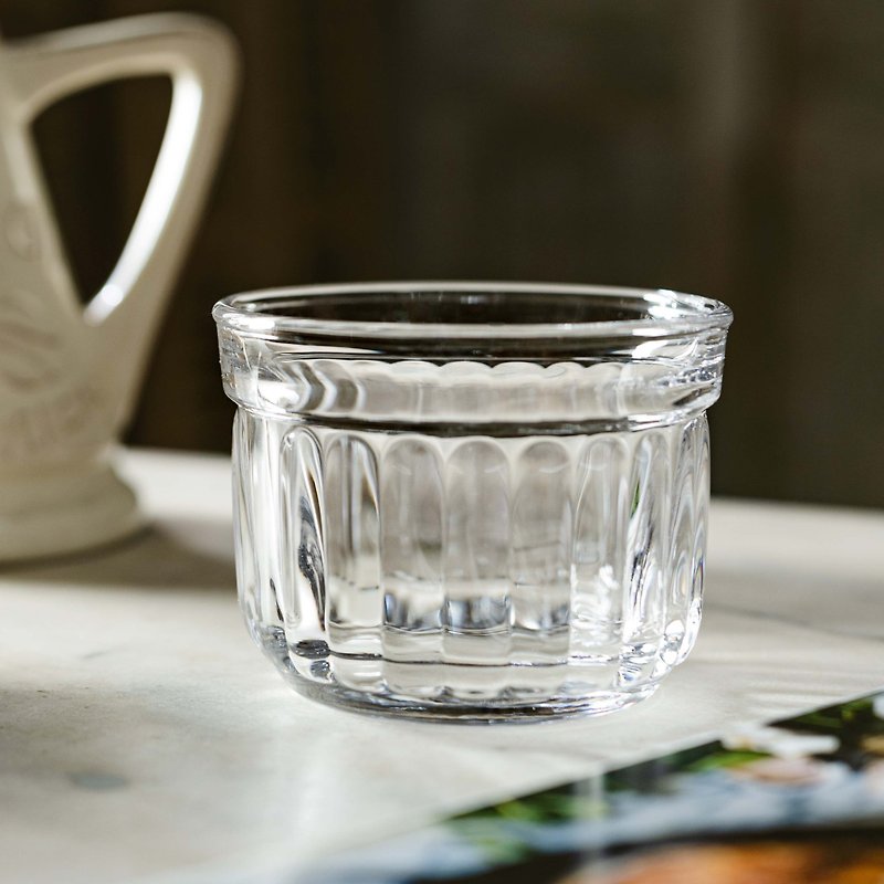 Straight Ice Cream Bowl - Bar Glasses & Drinkware - Glass Transparent