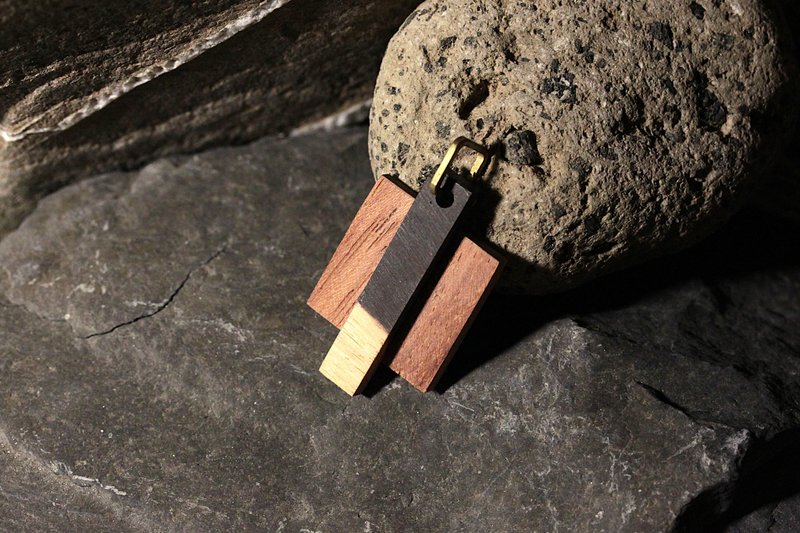 Wood Necklace - Necklaces - Wood Black