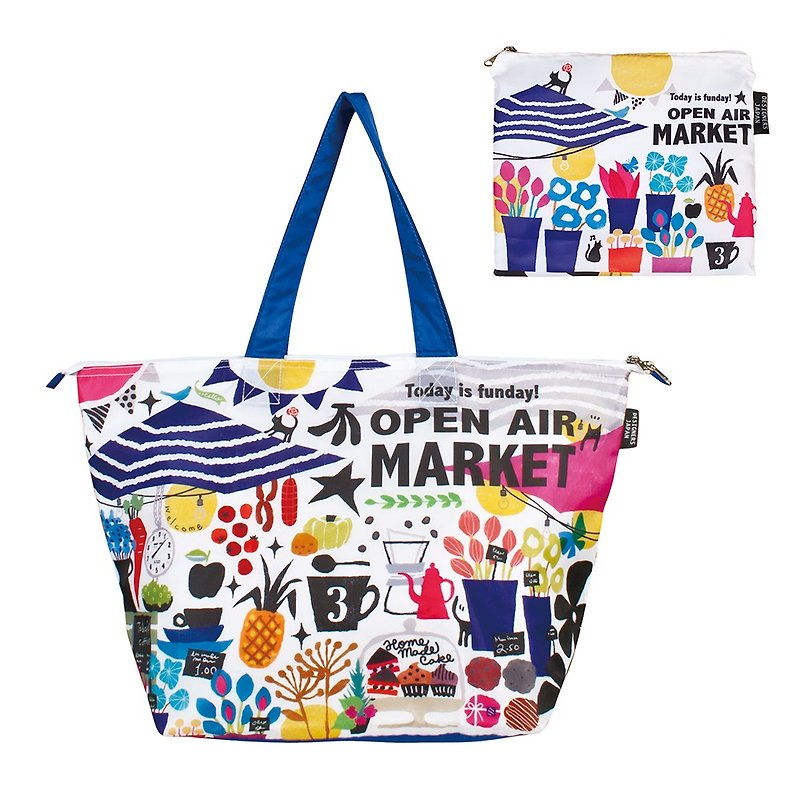 Prairie Dog Thermal Tote - Open Air Market - Other - Polyester Multicolor