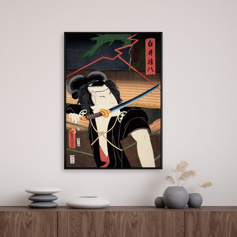 浮世繪 • 武者II - 日本文化/日本武士/居酒屋/日式掛畫/浮世繪 - 海報/掛畫/掛布 - 其他材質 