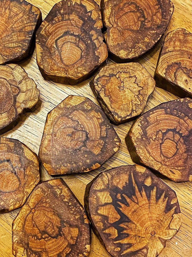 Mini Palo Santo Wood Slab, Dried 40 Years, High Resin - น้ำหอม - ไม้ 