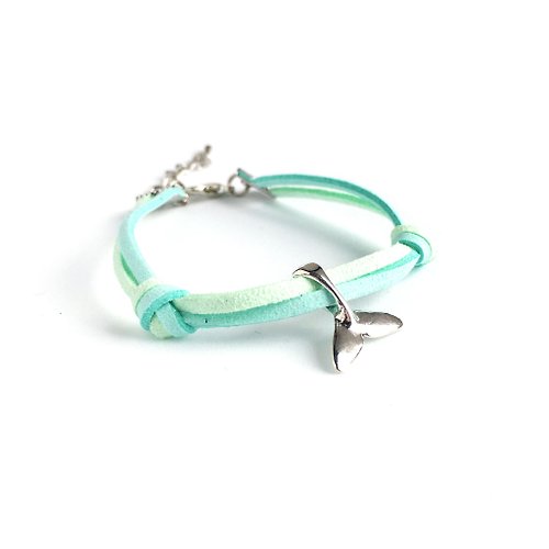 Anne Handmade Bracelets 安妮手作飾品 年年有餘 魚尾 農曆新年限定 手工製作 手環-清新綠 限量