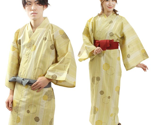 SOUSOU　金襴緞子　浴衣と帯　２点セット SOUBIEN 浴衣 セット レディース 浴衣セット 半幅帯 兵児帯 大人