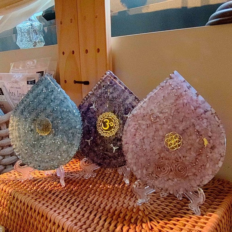 オルゴンエナジーベース × レイキヒーリング - 置物 - クリスタル 