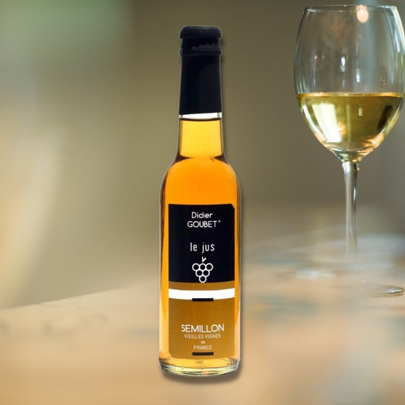 法國 Didier GOUBET 榭密雍老藤白葡萄汁 250mL/瓶 - 果汁/蔬果汁 - 玻璃 金色