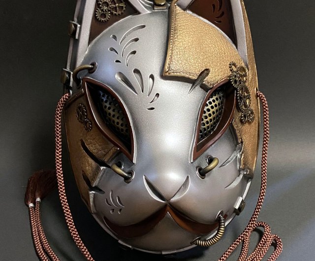 Fox Face Steampunk Ver Silver X Gold Shop Oboro Eye Masks Pinkoi