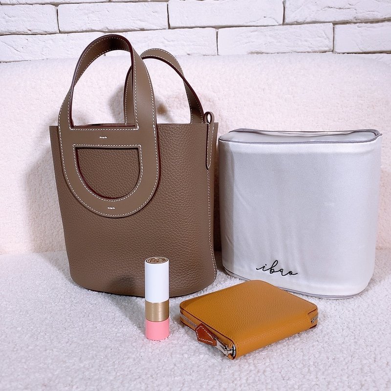 ibao love bag pillow Hermes IN-THE-LOOP 18.23 Special for pig nose vegetable basket/support/moisture-proof - อื่นๆ - วัสดุอื่นๆ ขาว