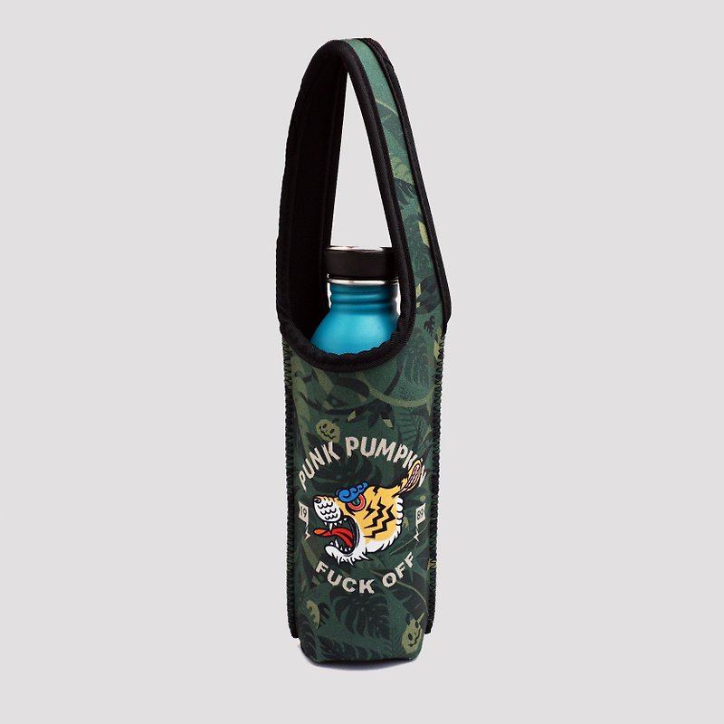 BLR Thermos Bag TC80 Camouflage Tiger PunkPumpkin Joint Model - ถุงใส่กระติกนำ้ - เส้นใยสังเคราะห์ สีเขียว