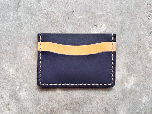 港產皮革｜Leatherism Handmade Products 拼色4+1雙面咭套 皮革材料包 免費刻名 名片夾 植鞣 皮革DIY 卡套