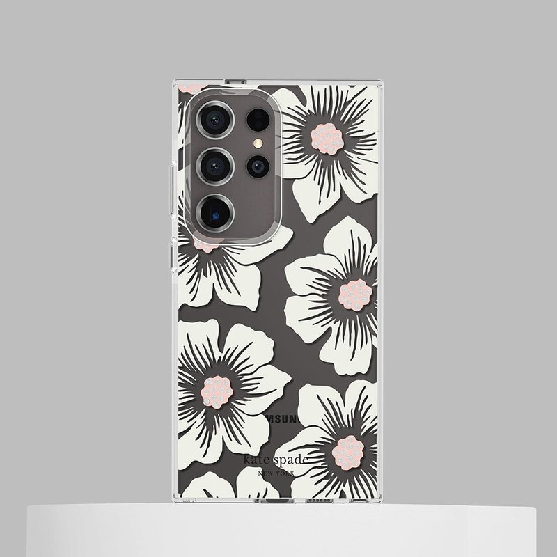 kate spade Hollyhock GALAXY S24 ULTRA - เคส/ซองมือถือ - พลาสติก สีใส