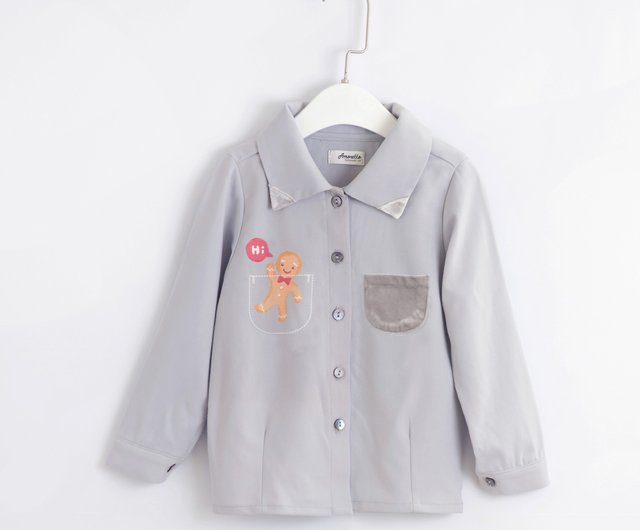 gingerbread man blouse
