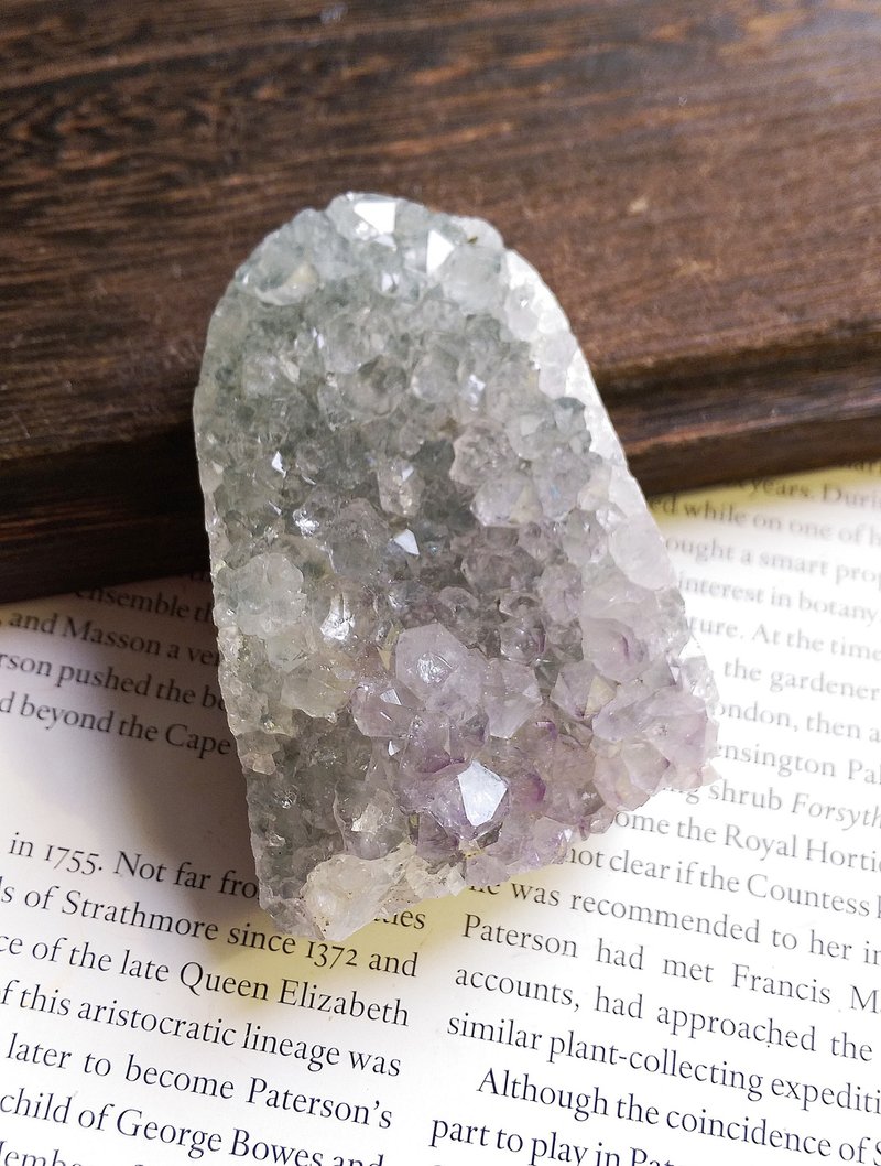 Amethyst 巴西產地 原皮紫水晶  天然礦石 原礦 - 擺飾/家飾品 - 其他材質 