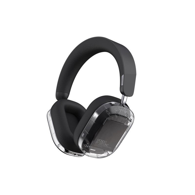 MONDO OVER-EAR Bluetooth Headphones-Transparent - หูฟัง - วัสดุอื่นๆ สีใส