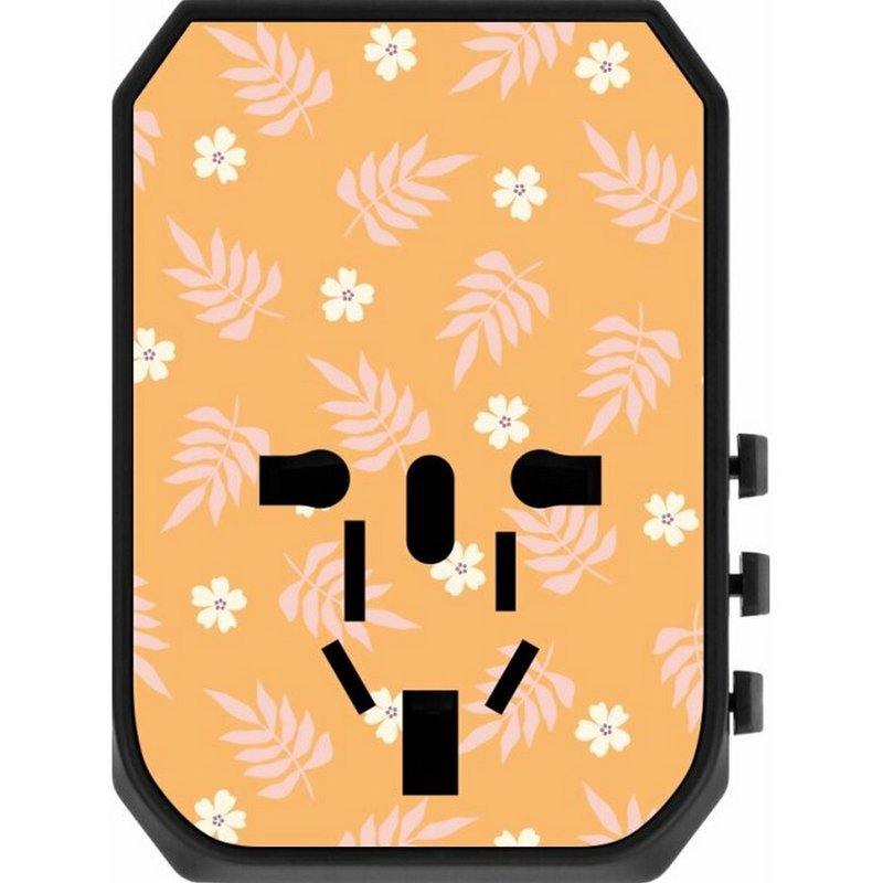 Spring Flower - Caro Terranova Travel Adapter (5 Ports 28W) 5576 - Other - Other Metals Multicolor