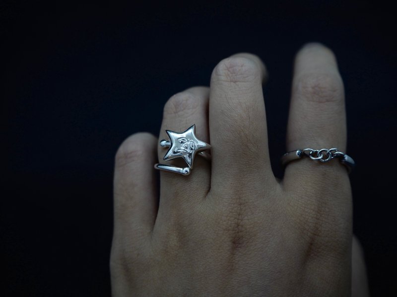 Star Track - Movable Ring - แหวนทั่วไป - เงินแท้ 